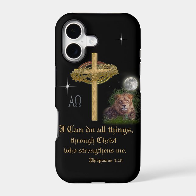 I can do all things through Christ scripture (Back)