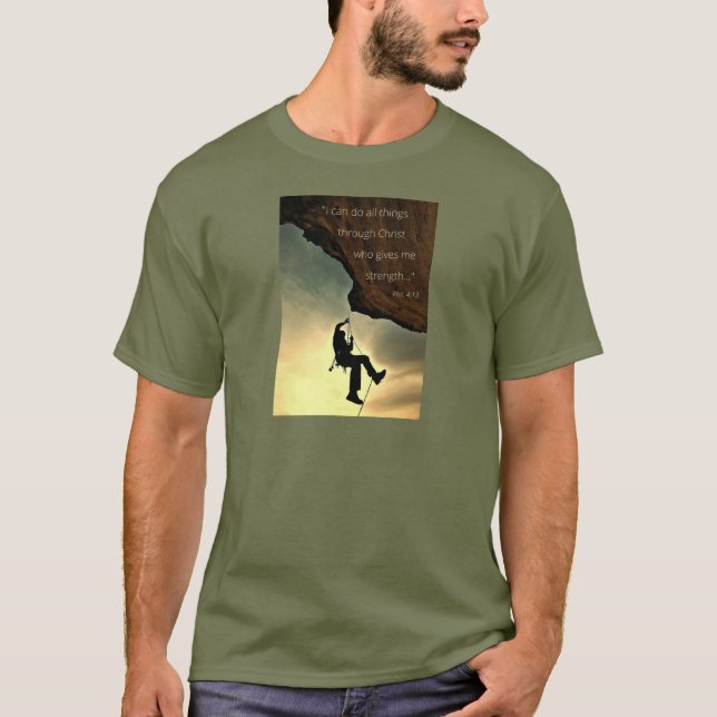 I Can Do All Things Through Christ  Shirt (Front)