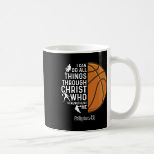 I Can Do All Things Through Christ - Sketll Player Coffee Mug
