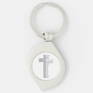 I Can Do All Things Through Christ Who Strengthens Keychain