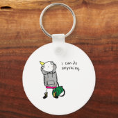 I can do anything. keychain (Front)