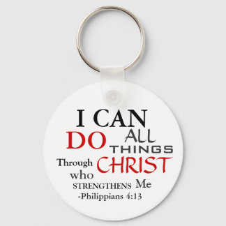 I  CAN Do PHILIPPIANS 4:13 Keychain