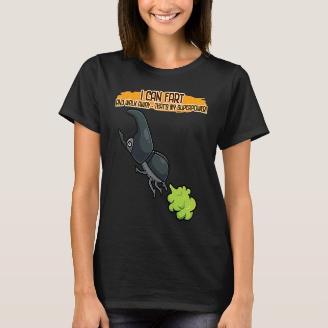 I Can Fart And Walk Away   Sayings Graphic T-Shirt (Front)