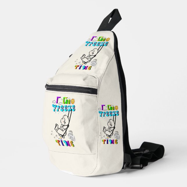 I Can Freeze Time Sling Bag (Right Corner)
