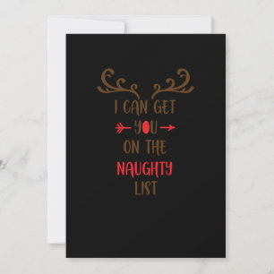 I can get you on the naughty list save the date