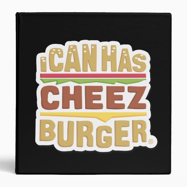 I Can Has Cheezburger (shadow) Binder (Front)