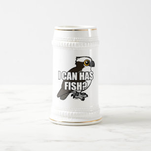 I Can Has Fish? Beer Stein