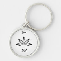 I Can I Will Inspirational Determination Lotus