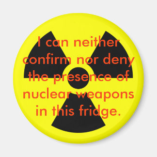 I can Neither Confirm Nor Deny the Presence Magnet