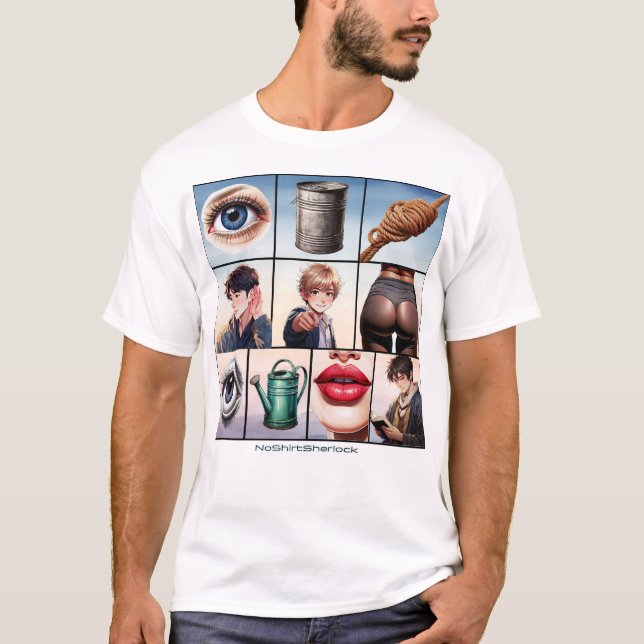 I can not hear you but I can read lips. T-Shirt (Front)