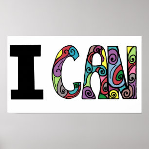 I can  saying poster