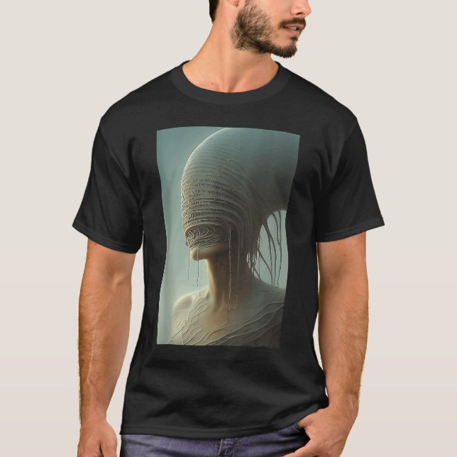 I can see you  Digital AI Stable Diffusion Tank To (Front)