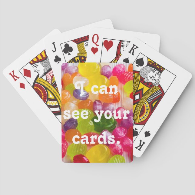 I can see your cards deck (Back)
