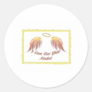 I Can See Your Halo! 2nd Edition Collection Classic Round Sticker