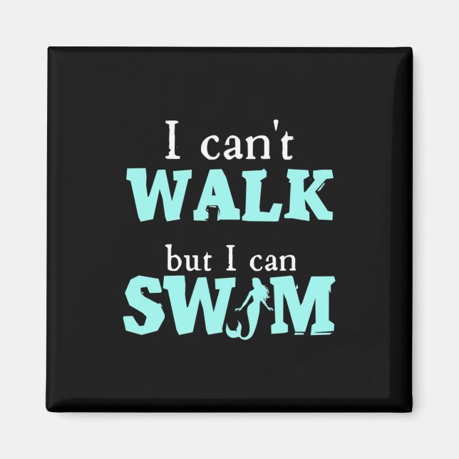 I Can Swim Magnet (Front)