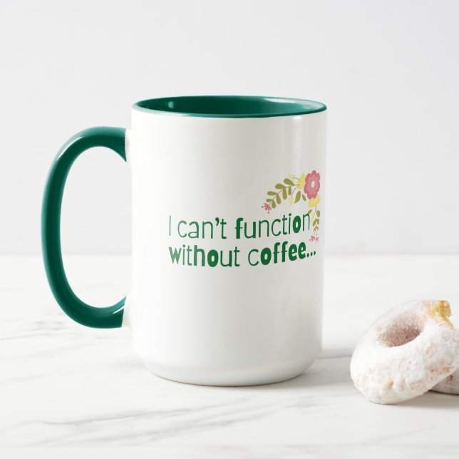I can’t function without coffee or a good Book Mug (With Donut)