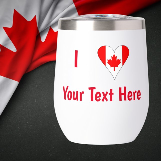 I (Canadian Flag Heart) Your Red Text (Creator Uploaded)