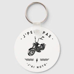 I cannot I have motor bike Keychain