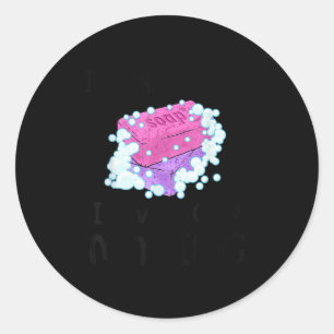 I Cannot Lye I Love Soap Making Homemade Soap Make Classic Round Sticker