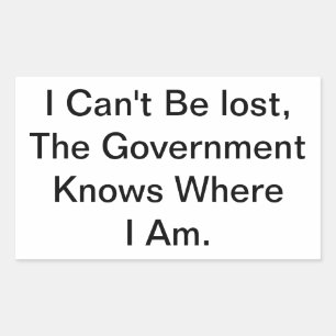 I Can't Be Lost, I'm Here Hankamer Artjunkhaus Aha Sticker