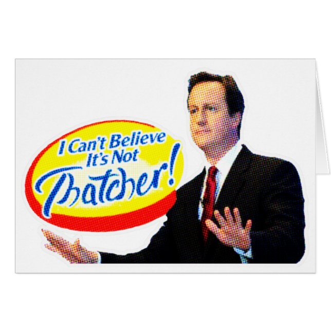 I Can't Believe It's Not Thatcher! (Front Horizontal)
