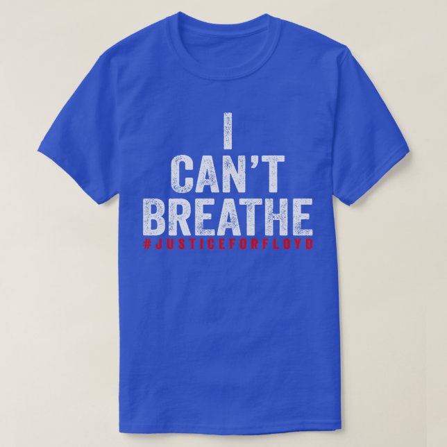 I cant Breathe T-Shirt (Design Front)