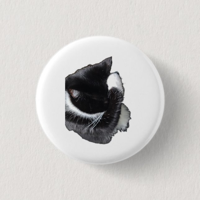 I Can't Even Right Meow 1 Inch Round Button (Front)