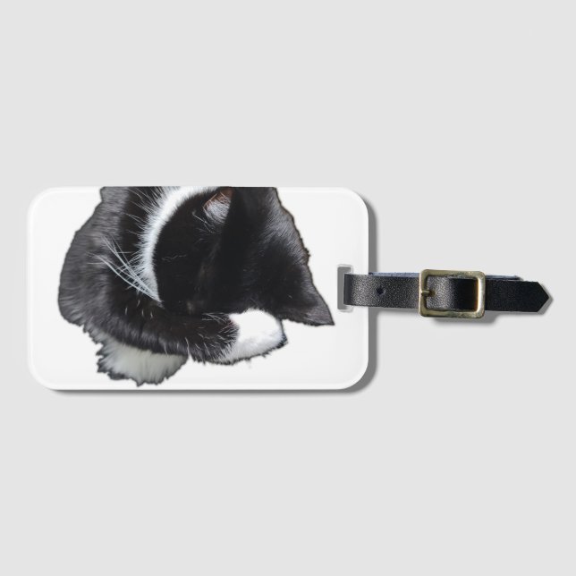 I Can't Even Right Meow Luggage Tag (Front Horizontal)