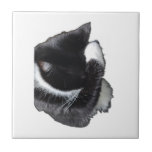 I Can't Even Right Meow Tile<br><div class="desc">Introducing Binx... This humorous image features a black-and-white tuxedo cat curled up with one paw dramatically covering his face, as if he has completely given up on the day. With his head tucked down and eyes hidden, the cat looks adorably fed up—like he just heard the most ridiculous thing imaginable...</div>