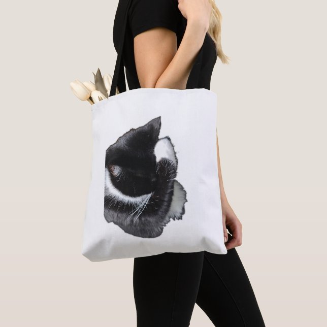 I Can't Even Right Meow Tote Bag (Close Up)