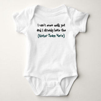 I can't even walk yet baby bodysuit