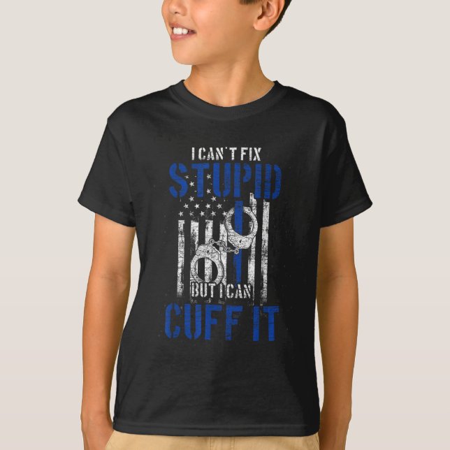 I Cant Fix Stud But I Can Cuff It Lice  T-Shirt (Front)