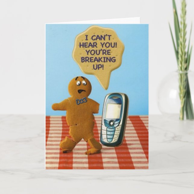 I CANT HEAR YOU CARD (Front)