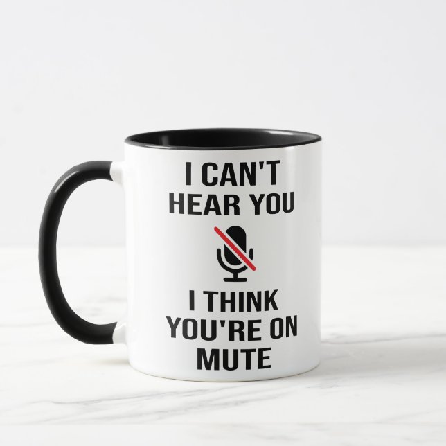 I can't hear you, I think you're on mute Mug (Left)