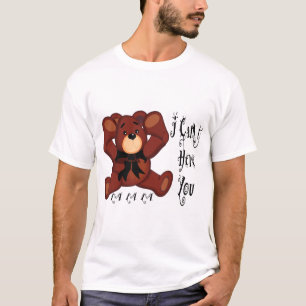 I Can't Hear You Teddy Bear T-Shirt