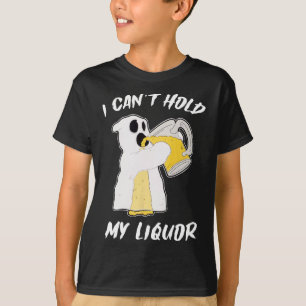 I Can't Hold My Liquor Ghost Halloween Beer T-Shirt