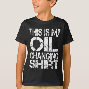 I Can't I Have Plans In The Garage, Oil Changing C T-Shirt