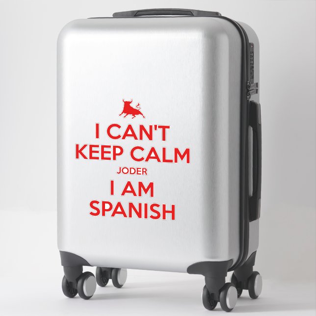 I Can't Keep Calm (Suitcase)