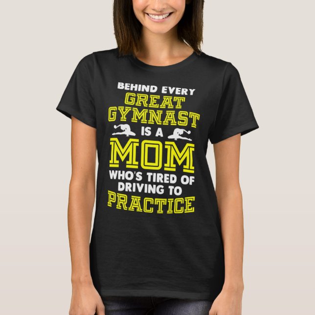 I Cant Keep Calm Im A Gymnastics Mom And Its Compe T-Shirt (Front)