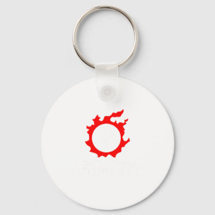 I Can't Out-heal Studity - White Mage Funny Meme Keychain