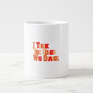 I Can't Remember the Title, But... Large Coffee Mug