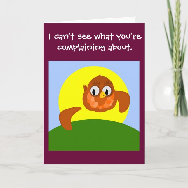 I can't see what you're complaining about GET WELL Card (Front)