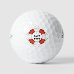 I Can't Swim Golf Balls