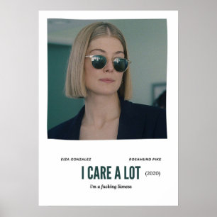 I care a lot rosamund pike  poster