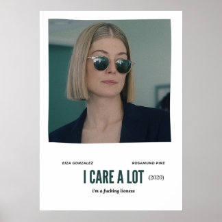 I care a lot rosamund pike  poster