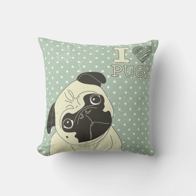 I Carlins du coeur Coussin (Recto)