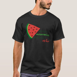 I Carried  Carry A Watermelon Fun   Squad Sign T-Shirt