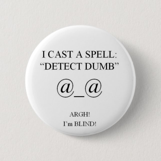 I CAST A SPELLv2 2 Inch Round Button (Front)