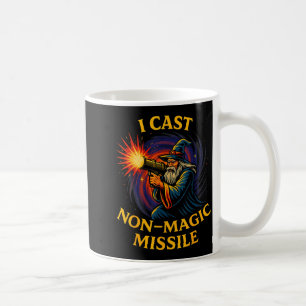 I Cast Non-magic Missile Funny Wizard Parody Meme  Coffee Mug