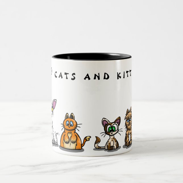 I❤️CATS and KITTENS mug (Center)